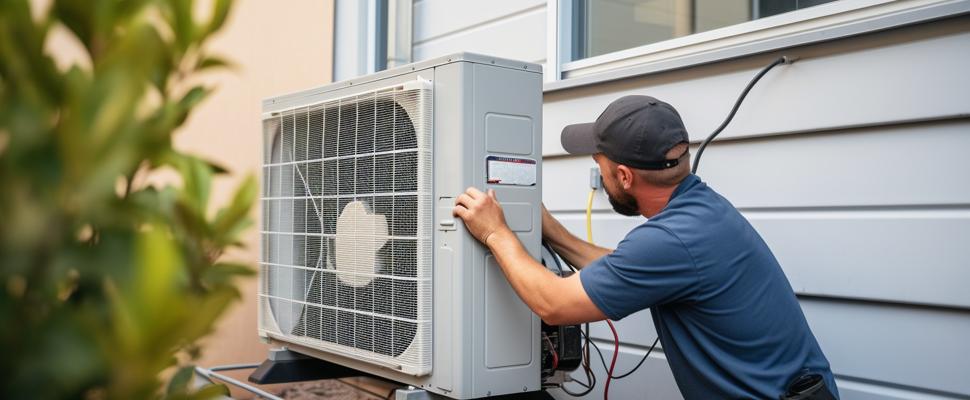 Exemple de réalisation d'une pompe à chaleur : 100% clients satisfaits Exemple de réalisation d'une pompe à chaleur : 100% clients satisfaits